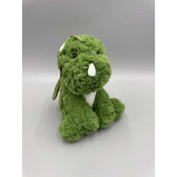 Green Dragon W/ Wings Plush 8” Stuffed Animal No Tag - Picture 1 of 9